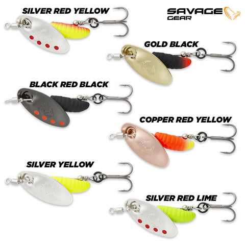 Savage Gear Grub Spinners For Trout Fishing