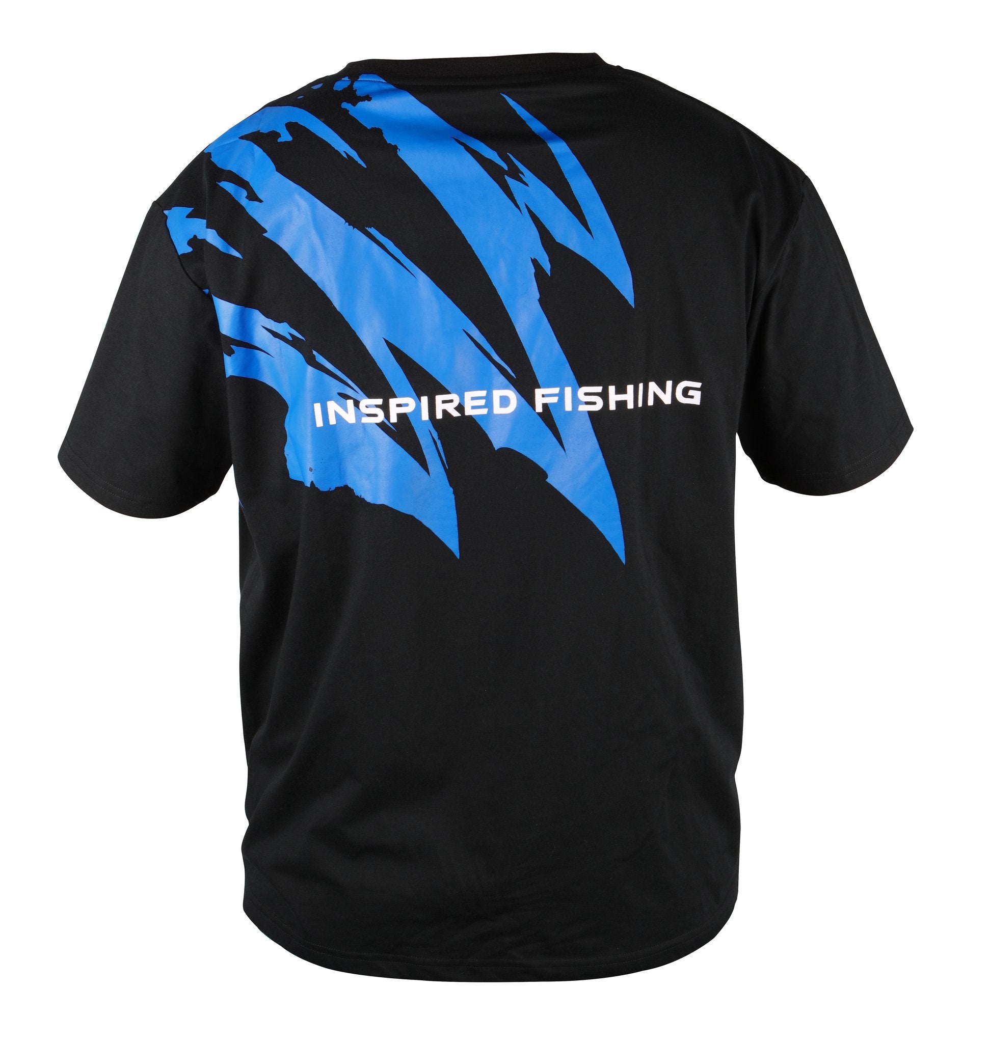 Okuma Logo Black Fishing T-Shirts, Duo Hook