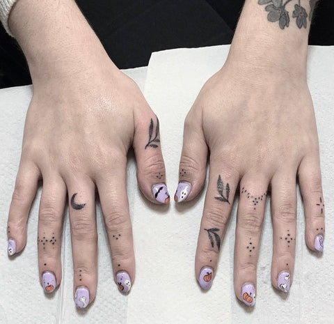 Hand Poke Tattoos