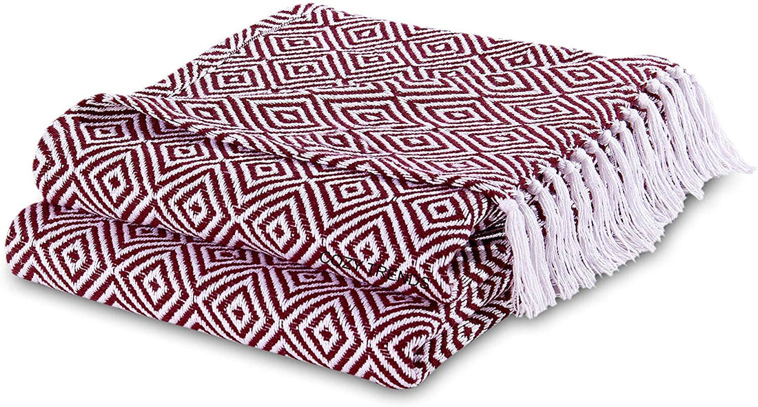 Soft Hand-woven Throw Blanket