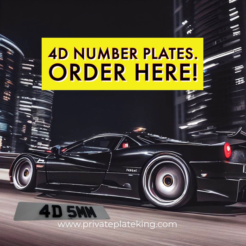 3D VS 4D NUMBERS PLATE TIPS – Privateplateking