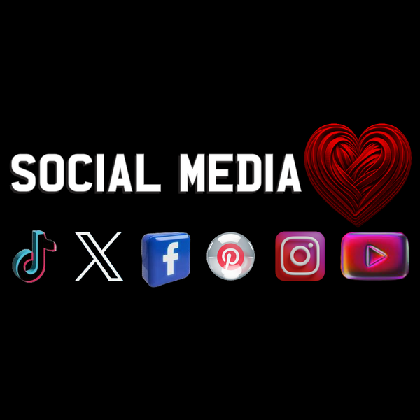 Social Media with icon logos