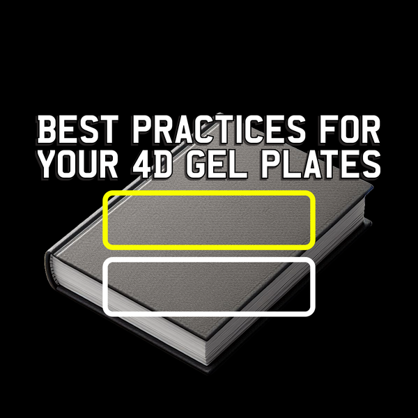 BEST ROAD PRACTICE GUIDES FOR 4D GEL PLATES with box and number plates