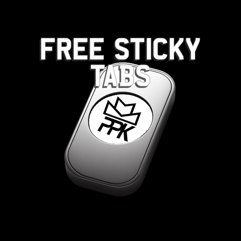 Free 4d gel number plate sticky tabs