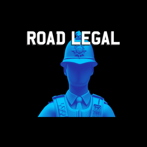 4d gel road legal with police man