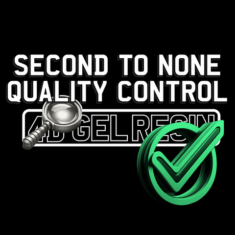 4d gel quality control with green tick