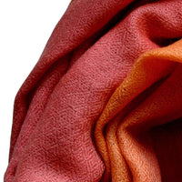 coral cashmere scarf