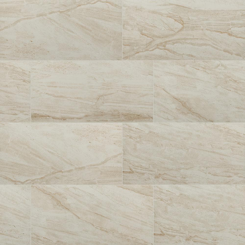 Capel Bianco 6 in. x 24 in. Matte Ceramic Floor and Wall Tile (17 sq.  ft./Case)