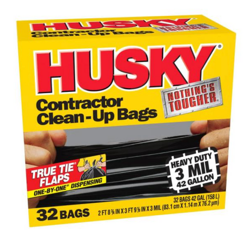 Husky 42 gal. Contractor Bags (50-Count)