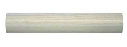 Blue Hawk 72-in L x 1.3125-in H Satin Nickel Metal Closet Rod