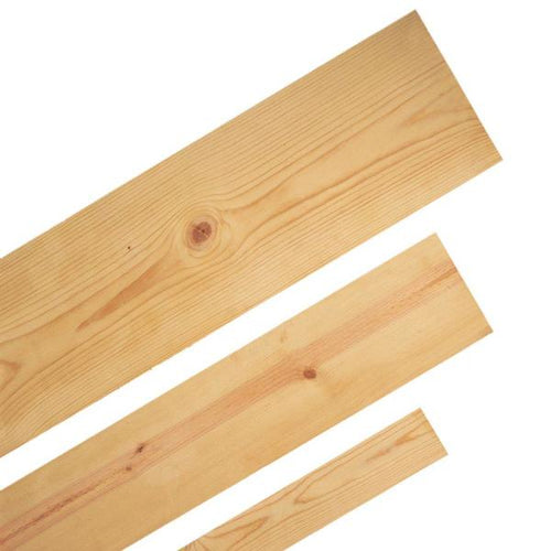 1 in. x 12 in. x 8 ft. Premium Kiln-Dried Square Edge Whitewood