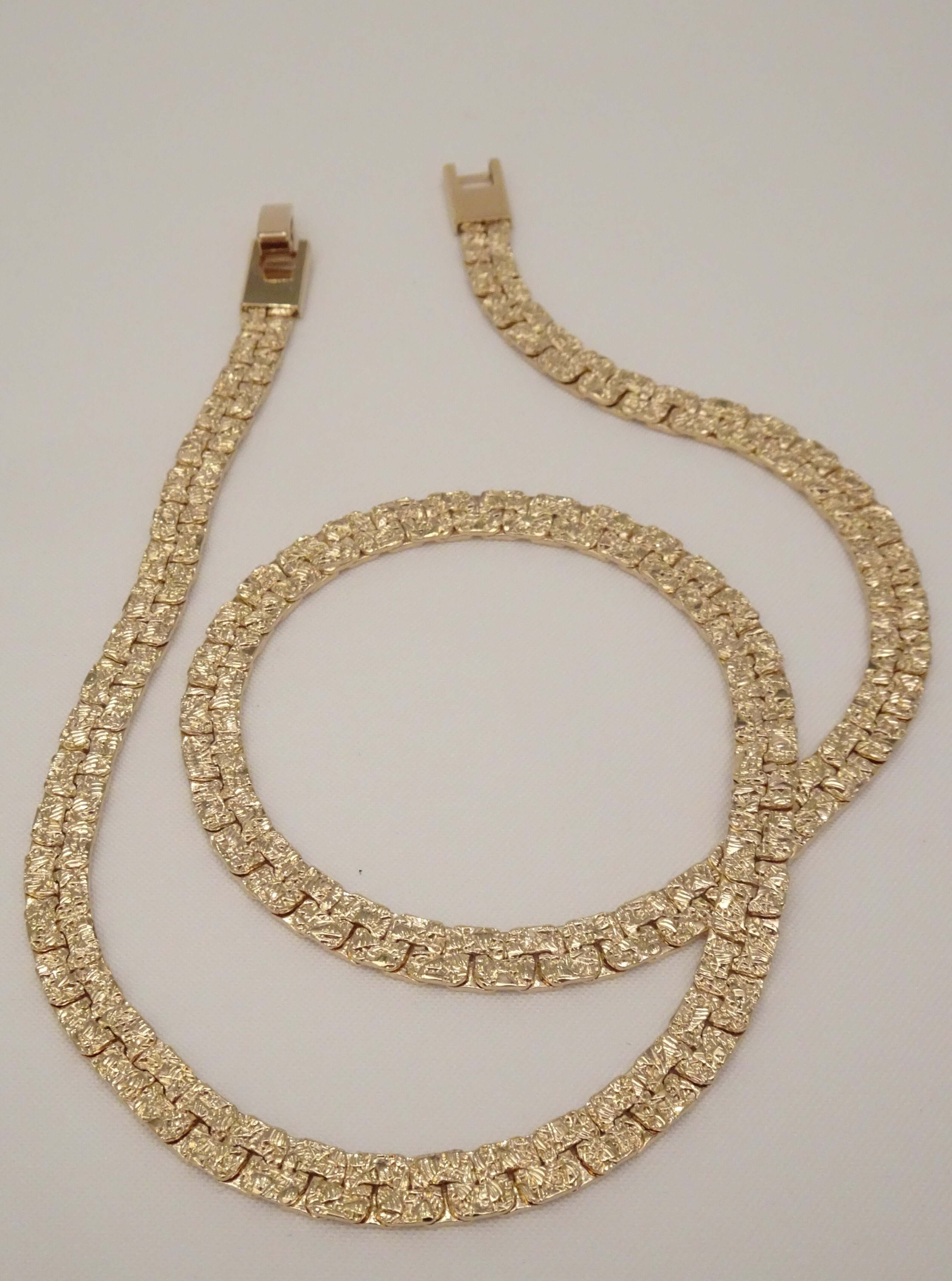 nugget chain necklace