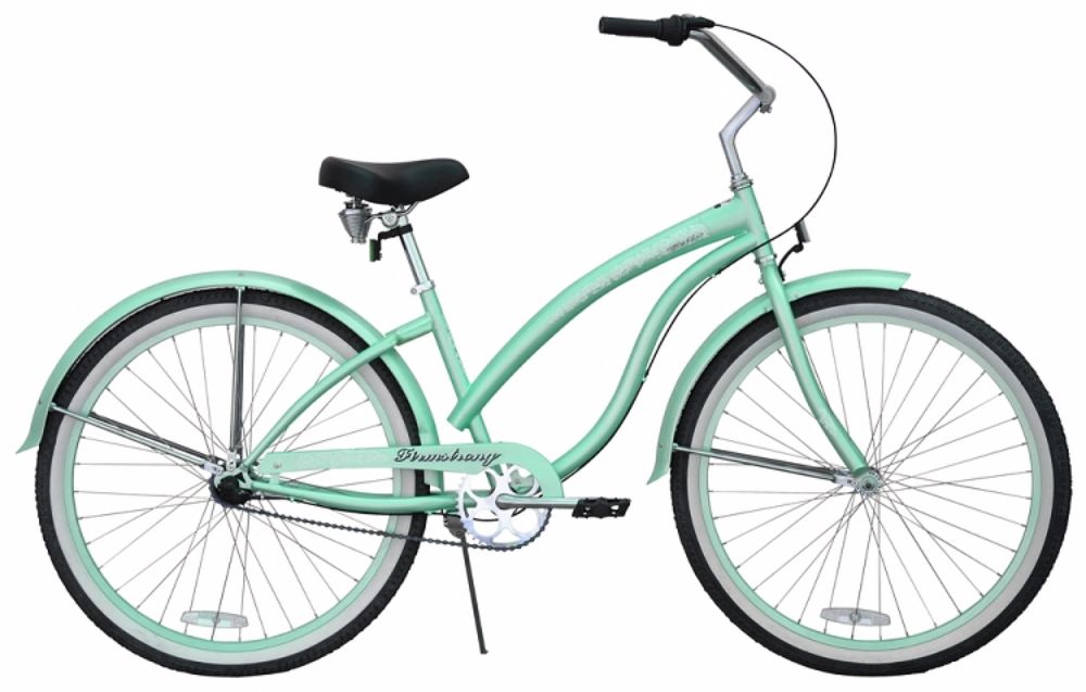 Firmstrong 26 Bella Classic Womens 3 Speed Beach Cruiser Bicycle