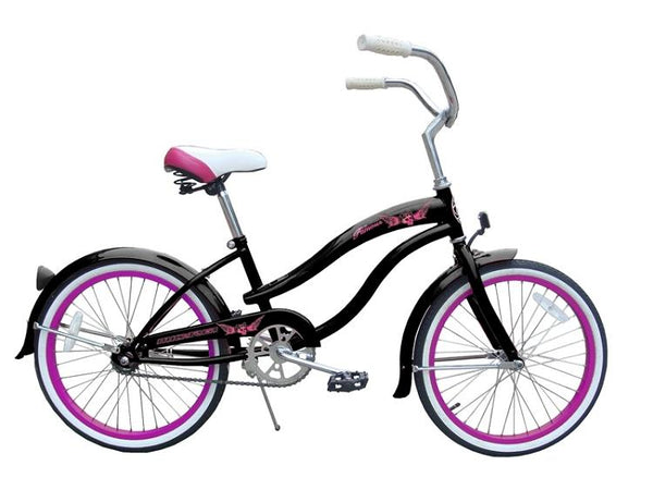 Redding Spreekwoord Bandiet Micargi 20" Famous Girls Beach Cruiser Bike | Bikes Xpress