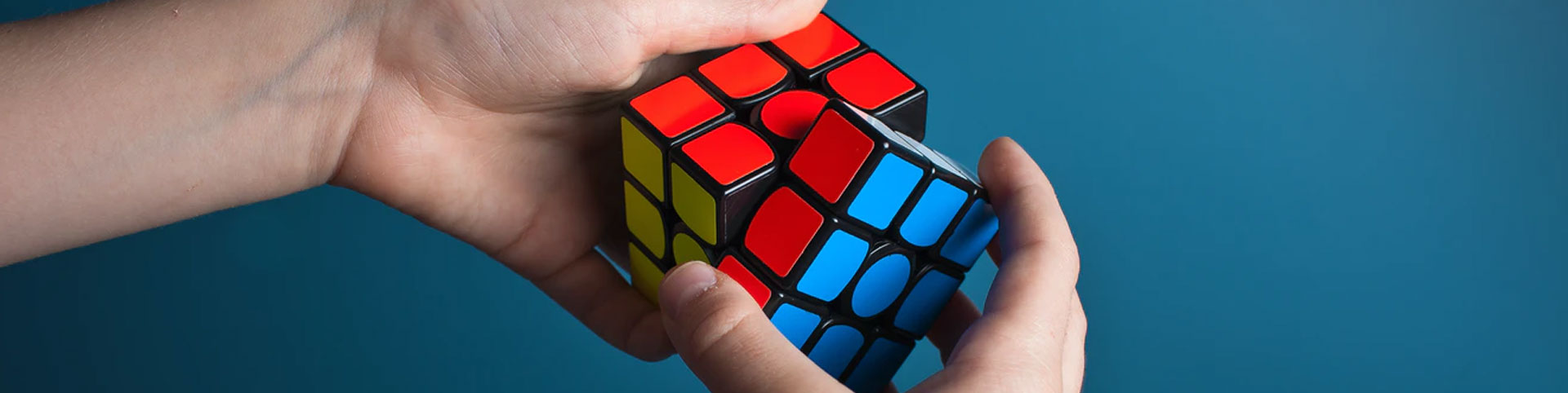 Banière rubik's cube