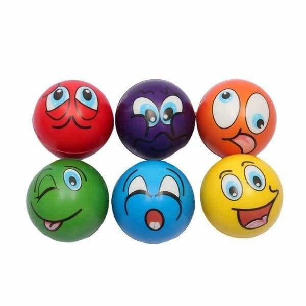 Boules anti-stress spongieuses pour adultes et enfants - 8 Pk