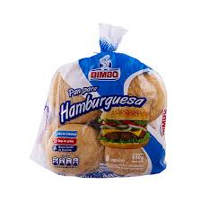 pan bimbo de hamburguesa 500g iabu co pan bimbo de hamburguesa 500g