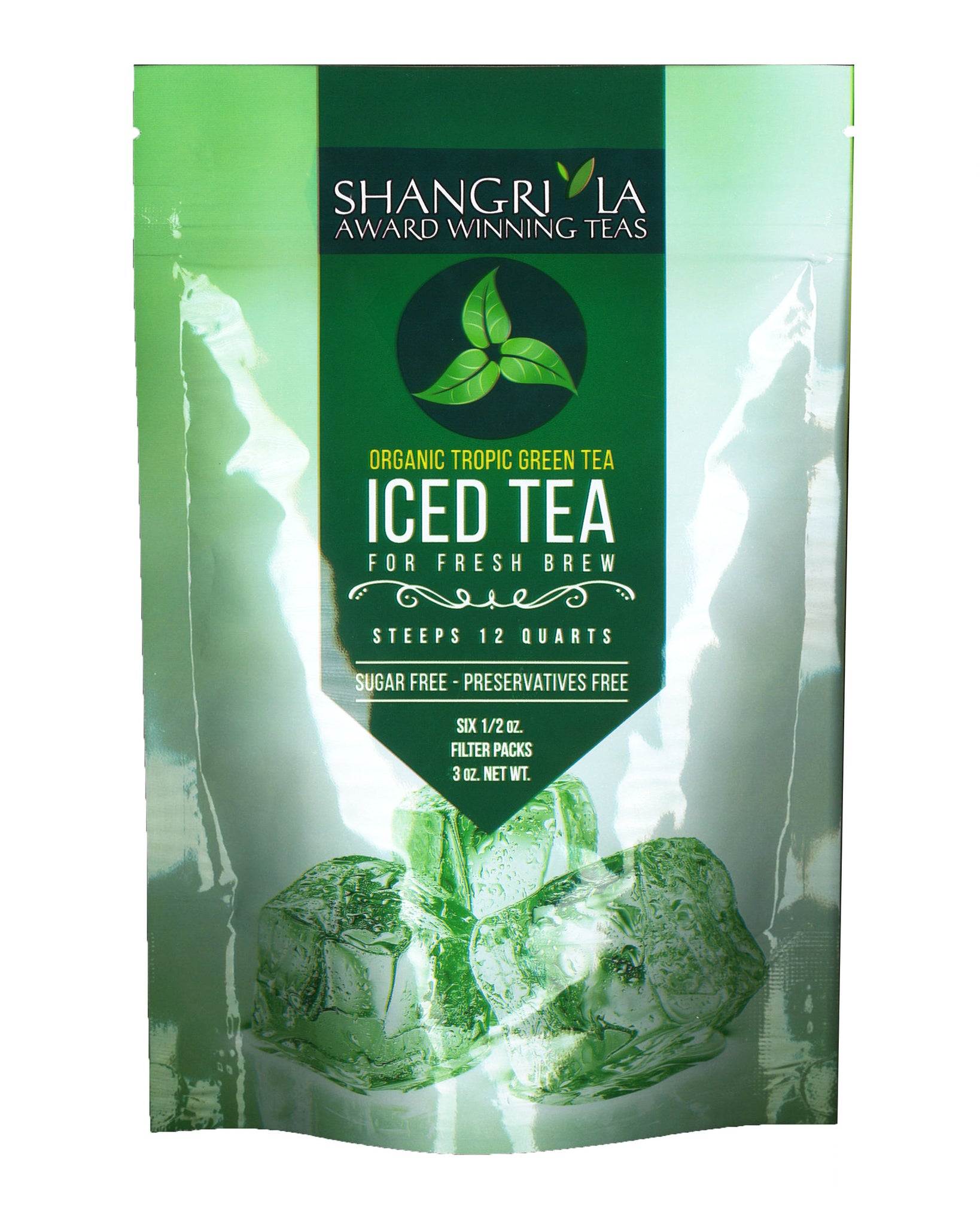Organic Tropic Green Iced Tea – Shangri La Tea