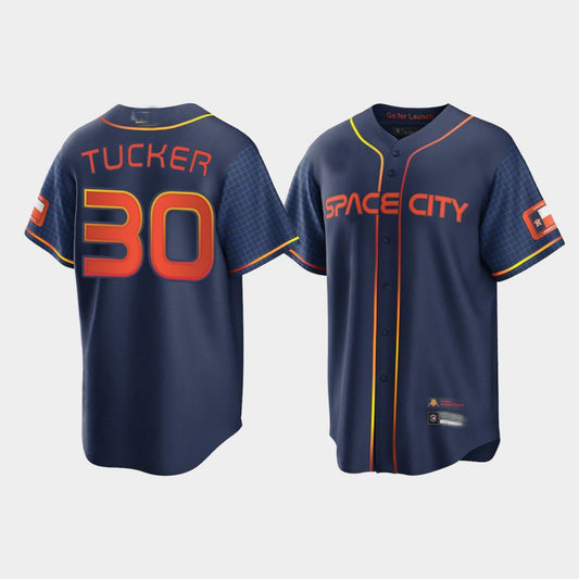 Custom Baseball Jerseys New Houston Astros Navy Stitched 2022