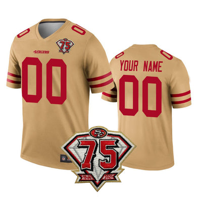 personalized niners jersey