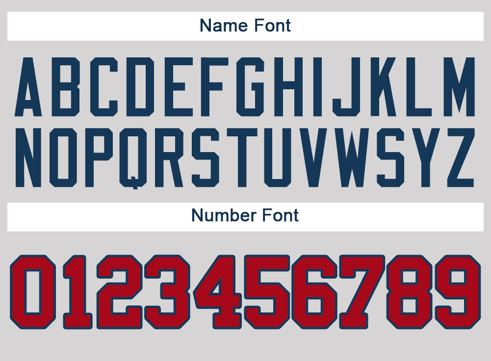 What teams have custom number fonts? : r/baseball