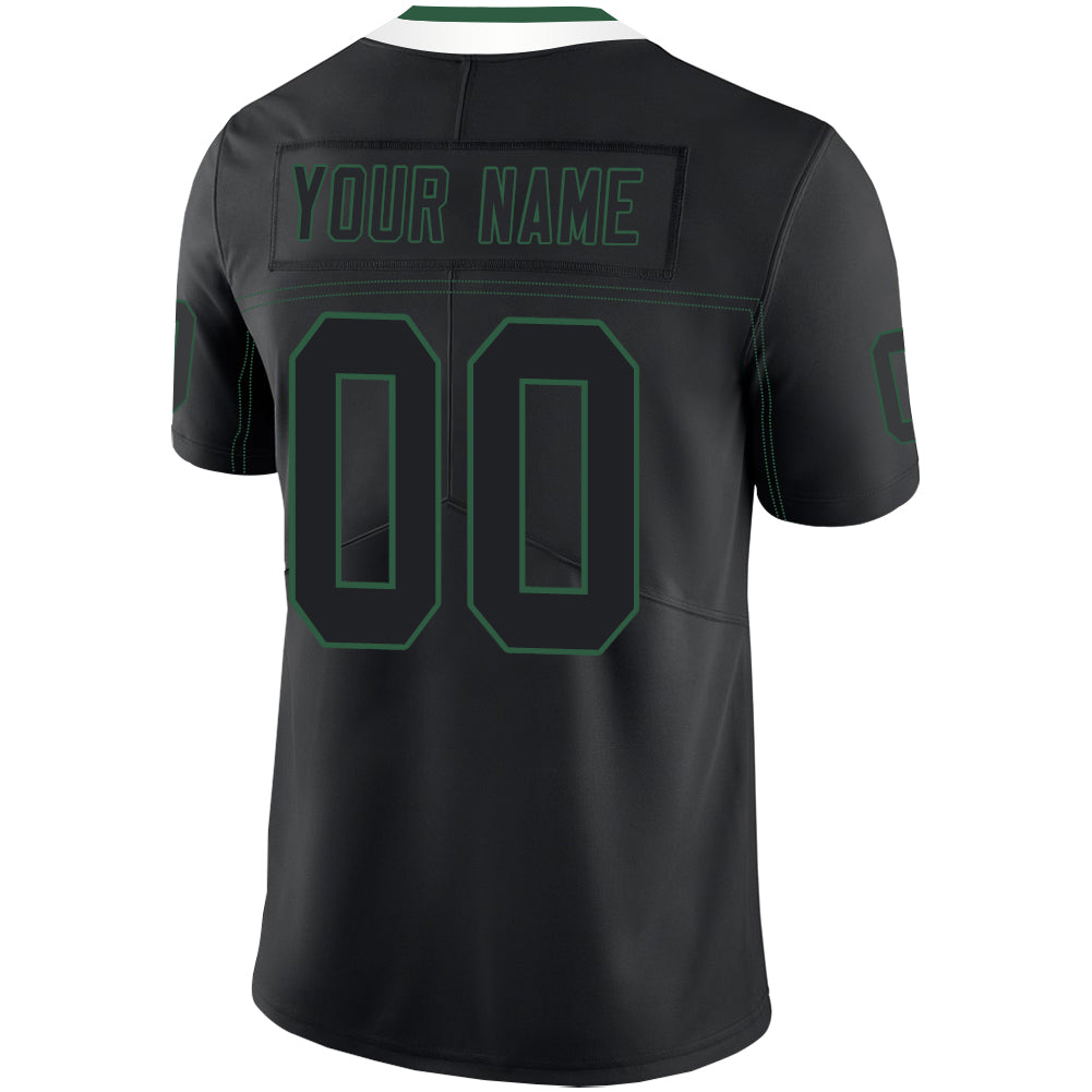 Custom New York Jets Stitched American Football Jerseys Personalize Bi ...