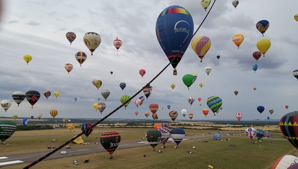 Rassemblement de montgolfières Mondial Air Ballons en Lorrainne