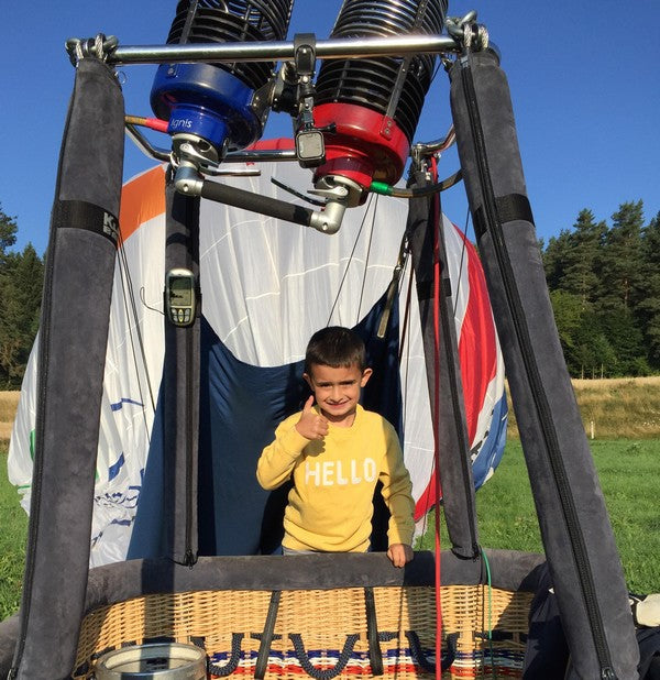 Futur pilote de montgolfière