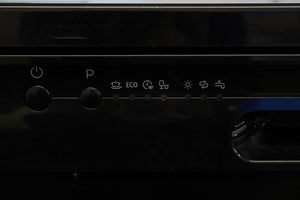 electriQ EQ60DWBLACK Freestanding Dishwasher 12 places - Black