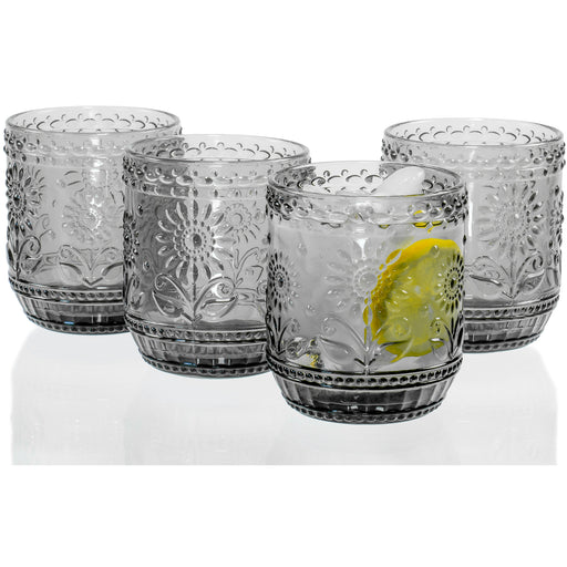 Rosdorf Park Ashlyn 4 - Piece 11oz. Lead Free Crystal Highball Glass  Glassware Set