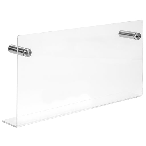 Crystal Clear Acrylic Floating Storage 4 Sided Wall Shelves — Red Co. Goods