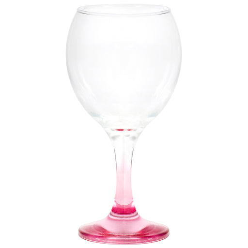 Tulip Shaped Long Stem Clear Plastic Break Resistant Wine Glass