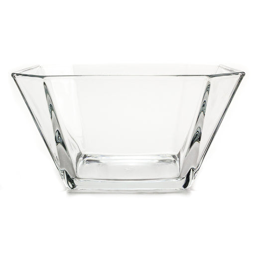 Vira 63.5 Ounce Glass Serving Bowl | Beautiful Wavy Design, Thick, Durable  Glass, For Salads, Desserts, Fruit, and More, Microwave and Dishwasher