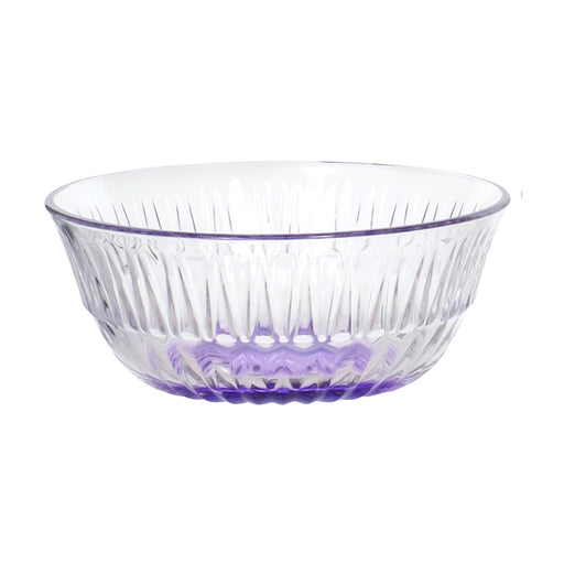 Red Co. Large Clear Glass Mixing Bowl with Ribbed Surface, for Mixing,  Storage, Serving, 2.5 Quarts, 9 Dia