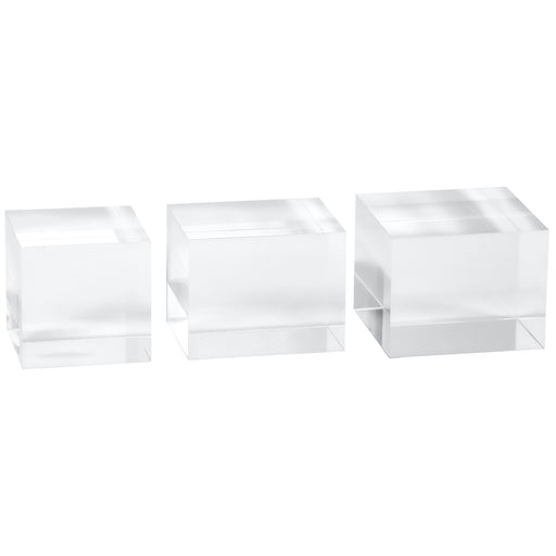 Red Co. Clear Acrylic Book Holder 2 Piece Reading Display Stand for Open  and Closed Books, Magazines, Textbooks 19” x 10” x 3.8”