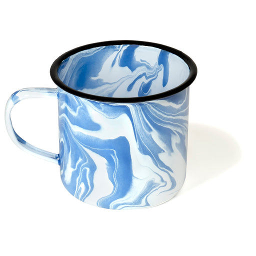 Red Co. Double Wall Vacuum Insulated Abstract Cold Blue Coffee Mug