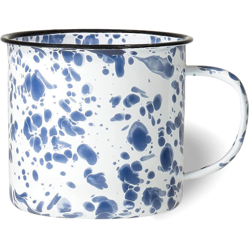 Red Co. Double Wall Vacuum Insulated Abstract Cold Blue Coffee Mug