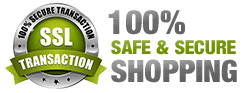 100% Safe & Secure Shopping