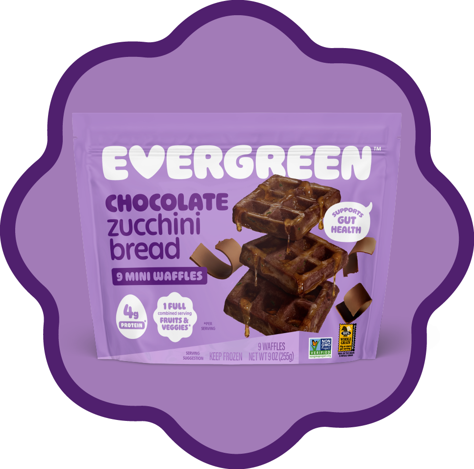 Chocolate Zucchini Bread Mini Waffles (5 Bags) – Eat Evergreen Inc