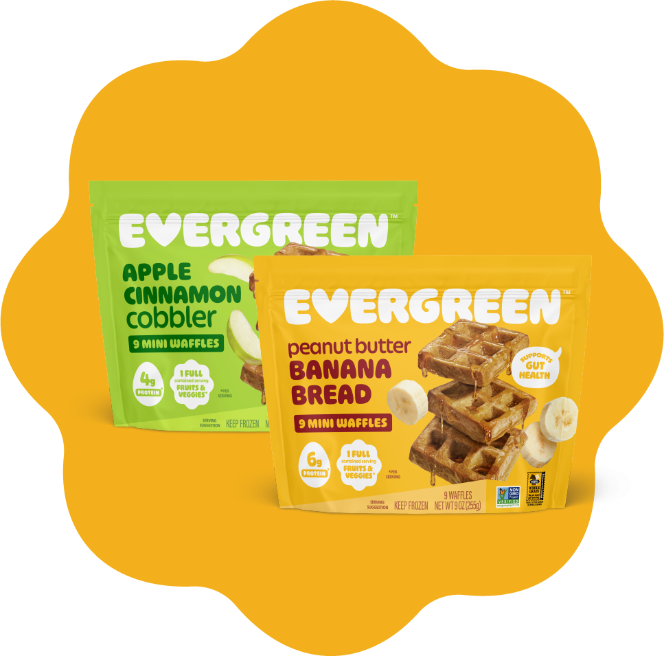 Mixed Berry Cobbler Mini Waffles (5 Bags) – Eat Evergreen Inc