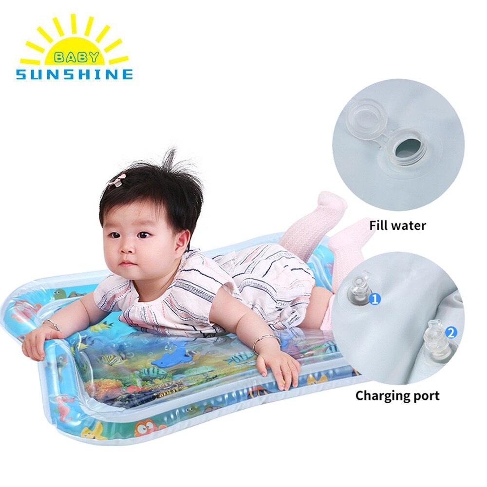 baby inflatable water mat