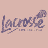 Lacrosse - Peach Crop Hoodie