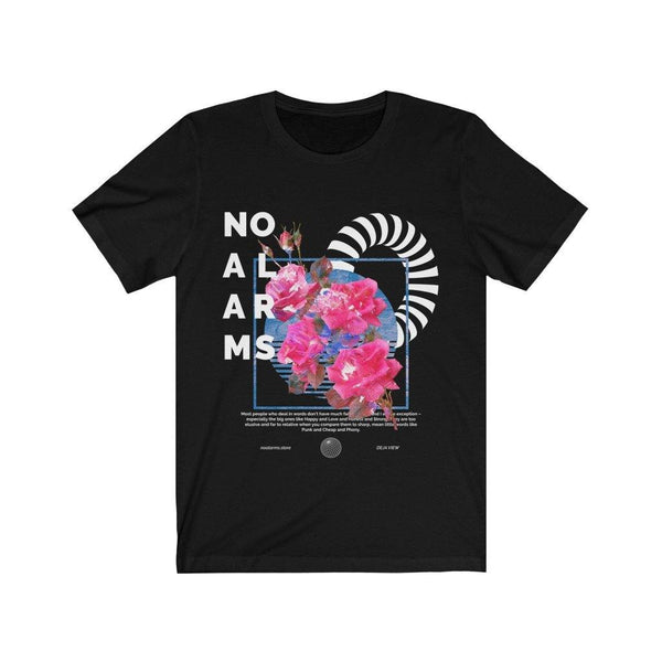 Flower Cascade Tee - No Alarms