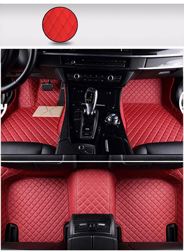 ビタミンカラーのハーモニー VYNES Customize Making Car Floor Matt for 99% Sedan SUV  Sports Car Floor Matt All Weather car matt Leather Full Coverage Floor matt  Emergency Wat