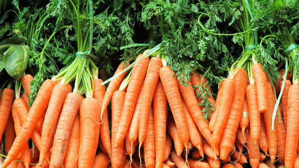 A pile of carrots