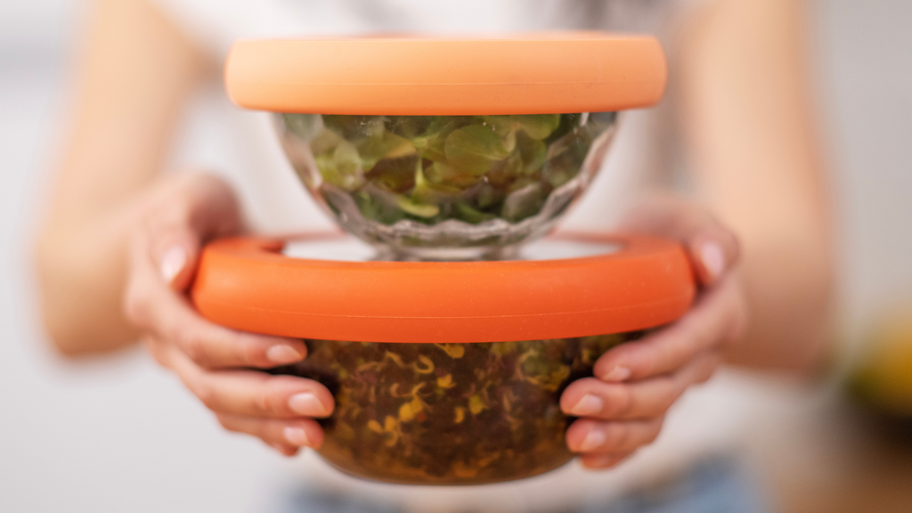 Food Huggers Reusable Bowl Lids
