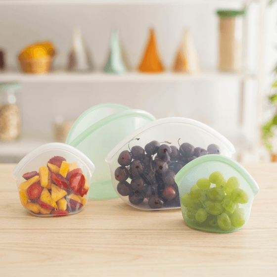 Food Huggers Reusable Silicone Food Savers – The Cook's Nook