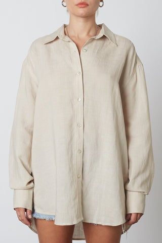 NIA Giselle Oversized Linen Shirt