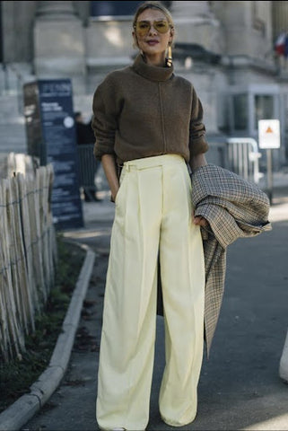 5 cold weather trends THD Shoppe Wide Leg Trousers
