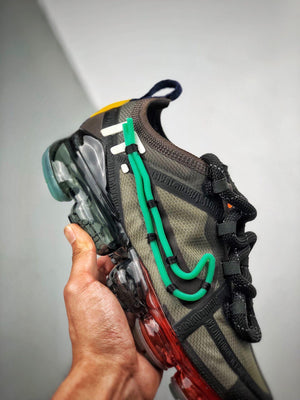 NIKE AIR VAPORMAX 2019 BLANCAS SUELA PLATEADA